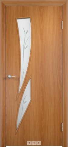 Ламинированная дверь Стрелец Миланский орех