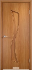 Ламинированная дверь ТИП С-19 Миланский орех